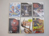 Lot of 6 Nintendo Wii Games including Speed Racer The Video Game (sealed), Transformers The Game