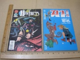Two Comic Books, DC Comics Huntress #1 1994 and Atomeka Press A1 Book 6 of 6 Featuring Tank Girl
