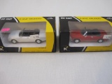 Two K-Line Kruisers Die Cast 1:43 Scale Model Cars, new in boxes 9oz