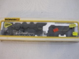 Vintage HO Scale Bachmann Reading Lighted 2-8-0 Consolidation Locomotive and Tender with Smoke, in