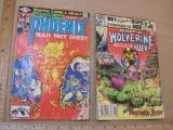 Two 1981 Marvel Comics Group WHAT IF Comic Books, What if Phoenix had not Died and What if Wolverine