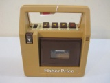 Vintage Fisher Price Cassette Tape Player and Recorder #826, 1980 Fisher-Price Toys 2lb