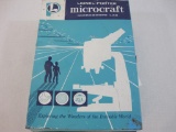 Vintage Lionel-Porter Microcraft Microscope Lab in metal case, The Lionel Corporation 5lb 5oz