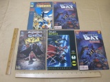 Five Comic Books, Four DC Comic Books The Batman includes Deathstroke The Terminator, Shadow of the