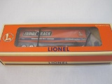 Lionel 1997 Railroader Club Flatcar with Trailer 6-19437, O Scale, new in box with original shipper