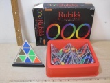 Matchbox Rubik's Magic Puzzle and Puzzle Pyramid 1lb