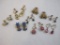 8 Pairs of Vintage Earrings including 1950s Alice Caviness and more 2oz