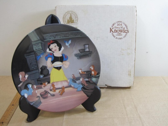 Walt Disney's Snow White "A Special Treat" Limited Edition Knowles Collector Plate No 3491C, John