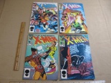 Four Vintage Marvel X-Men Comic Books 1980s Vol.1 No. 193, 194, 195, 196 7oz