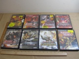 Seven Dynasty Warriors PlayStation 2 (PS2) Games and one Dynasty Tactics 2 2lb10oz