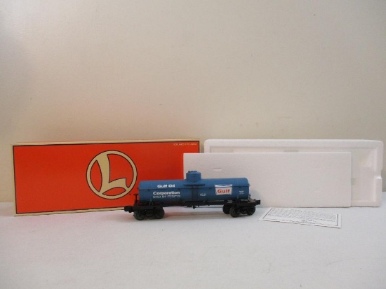 Lionel Gulf Die-Cast Tank Car, O Scale, in box, 2 lbs 3 oz