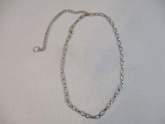 Silver Tone Horseshoe Belt, 4 oz