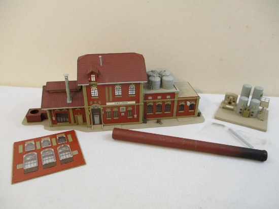Vollmer Plastic HO Scale Brewery/Dinkelacker Building for Train Display, 12 oz