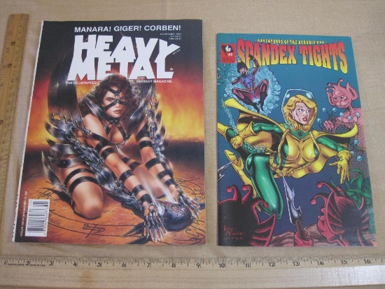 Two Adults Only Comic Books Lost Cause Productions presents Spandex Tights #5 May 1995, The
