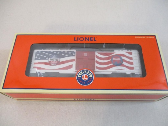 Lionel Republican 2008 Election Boxcar 6-25060, O Scale, new in box, 14 oz