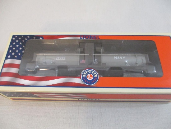 Lionel USA Navy Tank Car 6-39385, O Scale, new in box, 1 lb