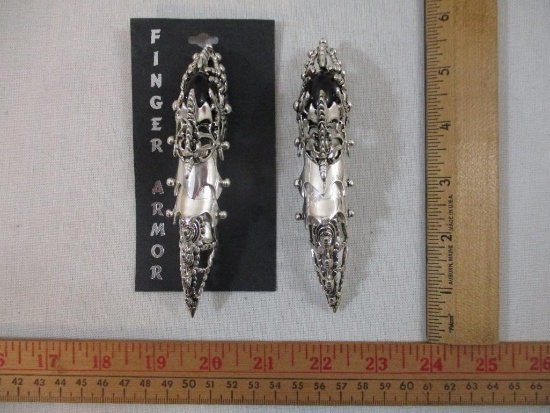 Two Dragon Talon Full Finger Rings/Finger Armor, 5 oz