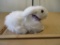 Plush Cadbury Bunny with Purple Ribbon - licensed by Hershey Food Corp, 5oz