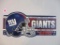 New York Giants Authorized Personnel Only Locker Room Plastic Sign, 4 oz