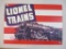 Metal Lionel Trains Steam Locomotive 5344 Sign, 10 oz