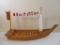 Wooden Japanese-Style Sushi Boat, food safe and perfect for serving sushi, 4 lbs 4 oz