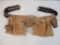 Rooster Products Genuine Leather Tool Belt R-499-2, 1 lb
