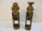 Two Wooden Carved Tribal Figures, 2 lbs 7 oz