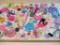 Lot of Vintage Barbie and Assorted Doll Clothes including many Barbie licensed pieces, see pictures