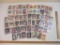 Eleven Sheets of Assorted NBA Basketball and NFL Football Trading Cards, 1 lb 3 oz