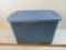 Sterlite 18 Gallon Plastic Storage Tote with Lid, see pictures for condition, this item is not