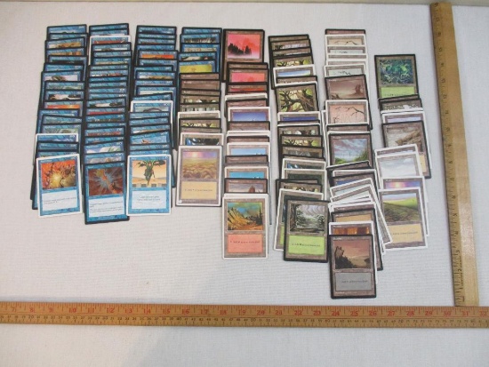Lot of Assorted Early Magic the Gathering Cards, mostly commons and uncommons including Illusions of