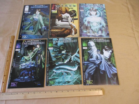 Eight 1999 Image Comics Dark Minds Comic Books includes Vol. 1 Chapter #s 2-6 and Vol. 1 #8, Vol. 1