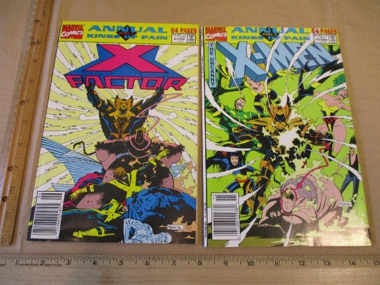 Annual 1991 Marvel X-Men Part 3 or 4 Comic Book, Part 4 of 4 Kings of Pain Series, 1991 X-Factor