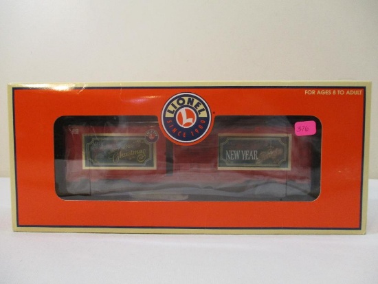 Lionel 2003 LRRC Christmas Box Car 6-39249, Lionel Railroaders Club, O Scale, new in box, 1 lb 3 oz