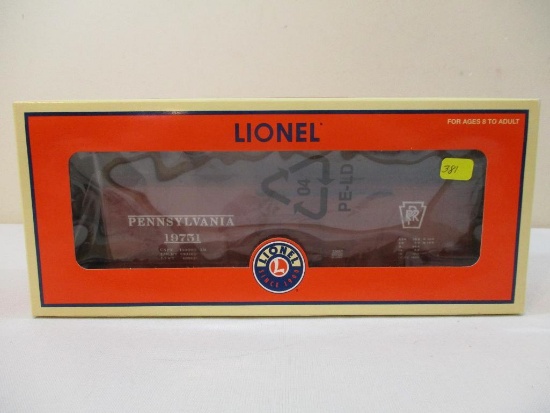 Lionel PRR Pennsylvania 19751 Boxcar, O Scale, in generic Lionel Box, 11 oz