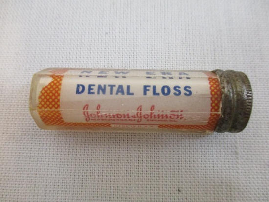 Vintage New Era Dental Floss, Johnson & Johnson, 1 oz