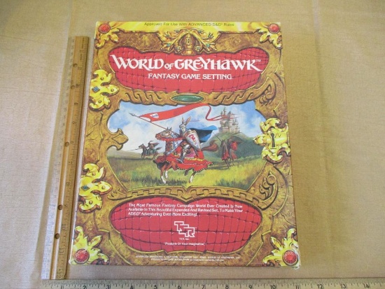 World of Greyhawk Fantasy Game Setting for Advanced Dungeons & Dragons Rules: A Guide to World of
