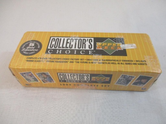 SEALED 1994 Upper Deck Collector's Choice MLB Baseball Card Complete Set, 2 lbs 14 oz