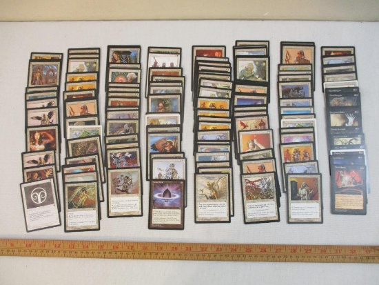 Lot of MTG Magic the Gathering Cards, mostly commons and uncommons including Lotus Petal, Shield