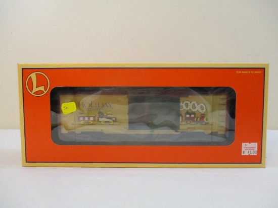 Lionel 2000 Christmas Boxcar 6-26272, O Scale, new in box, 1 lb 2 oz