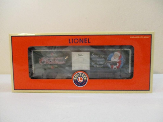 Lionel 2004 Christmas Boxcar 6-36275, O Scale, new in box, 1 lb 3 oz