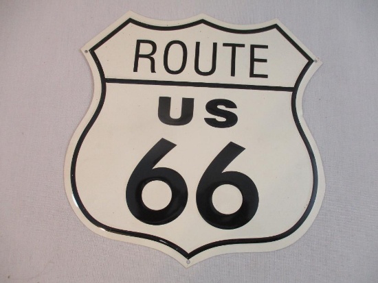 Metal US Route 66 Sign, 6 oz