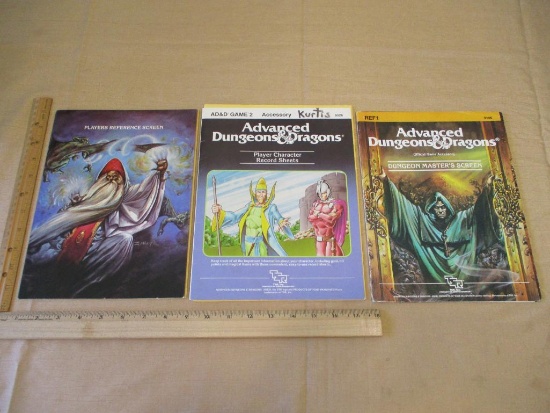 Advanced Dungeons and Dragons: Player Character Record Sheets 9028 1984, Dungeon Master's Screen
