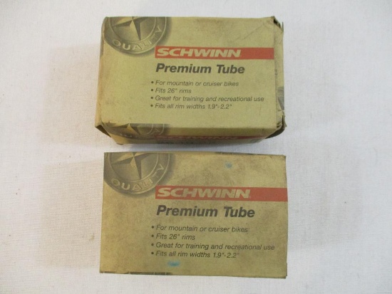 Two Vintage Schwinn Premium Bicycle Tubes 26x1.9-2.5, in original boxes, 1 lb