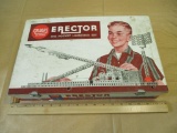 Erector Set Metal Carry Case, very good condition, 12oz