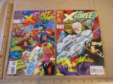 Two Marvel Comics 1993 X-Force Comic Books Vol.1 No.2, 28 5oz