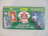 SEALED 1991 Score Baseball Card Collector Set, 4 lbs 3 oz