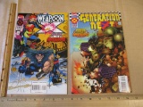 Marvel Comics 1995 X-Men Deluxe Comic Books includes Weapon X Vol.1 No.1, Generation Next Vol.1 No.3