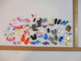 Lot of Vintage Barbie and Assorted Doll Shoes and Accessories, see pictures for included pieces, 4