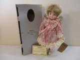 Vintage Seymour Mann Joanne Porcelain Doll in original box with COA, see pictures for condition of